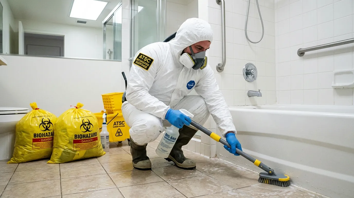 Decontamination equipment deployed for Blood Cleanup in Halawa